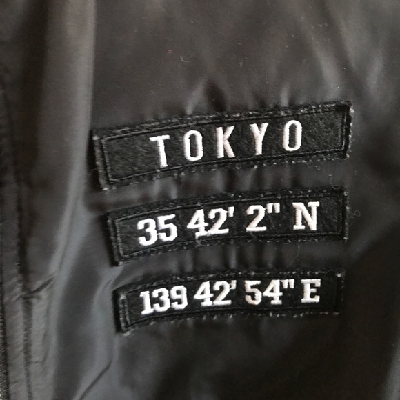 SOLD H&M bomber jacket varsity puffer black 10-12 - Picture 3 of 8